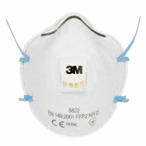 Masca de protectie, 3M 8822 cu supapa si protectie respiratorie FFP2