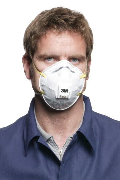 Masca de protectie, 3M 8812 cu supapa si protectie respiratorie FFP1 5