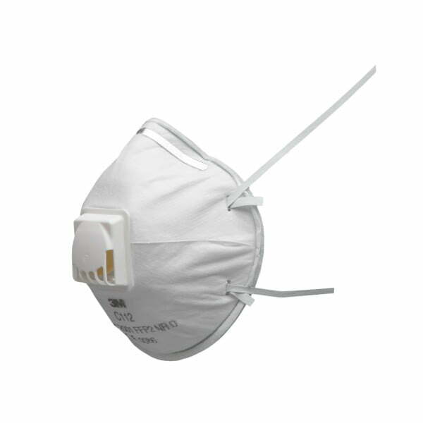 Masca de protectie, 3M C112 cu supapa si protectie respiratorie FFP2