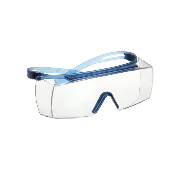 Ochelari 3M™ SecureFit™ 3700, rama albastra, anti-aburire Scotchgard™ (K&N), lentile transparente, SF3701SGAF-BLU-EU 8