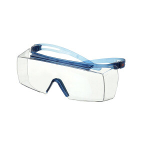 Ochelari 3M™ SecureFit™ 3700, rama albastra, anti-aburire Scotchgard™ (K&N), lentile transparente, SF3701SGAF-BLU-EU 2