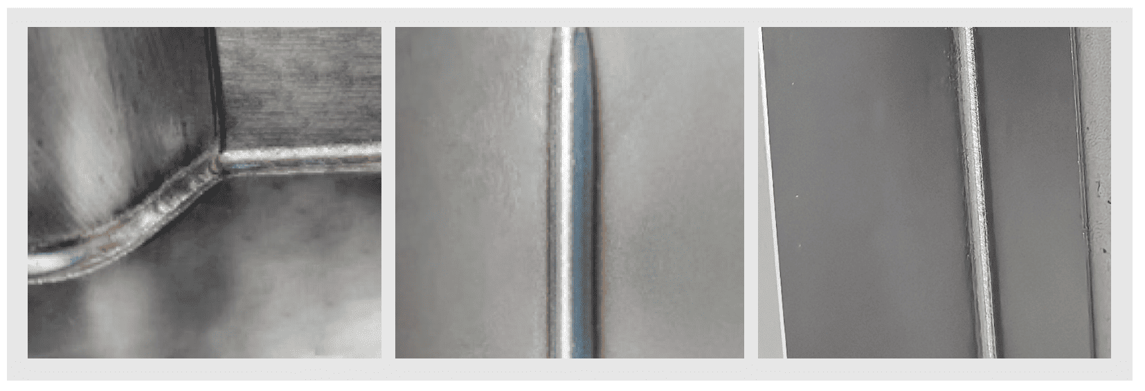 LUX Series Air-Cooled Handheld Fiber Laser Welding Machine Welding Effect